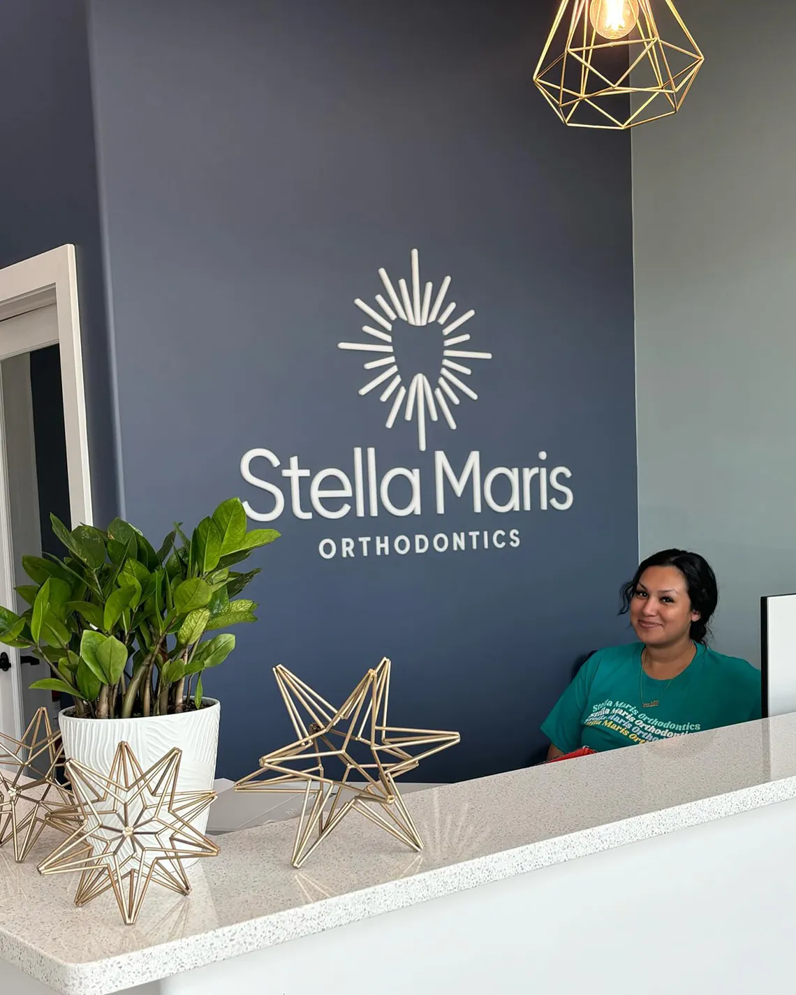 stella maris reception desk